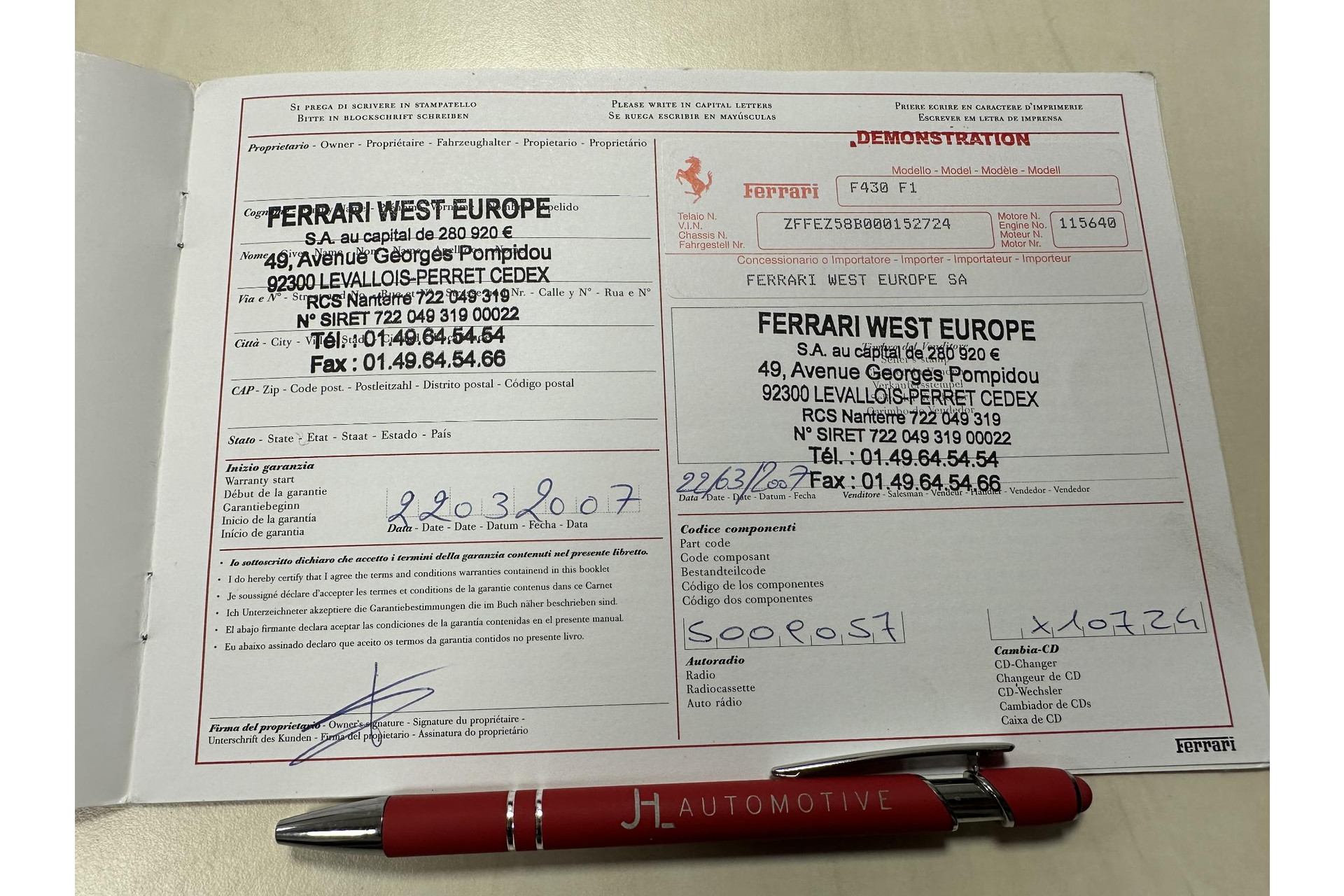 Ferrari F430 *TUBI*NOVITEC*FULL CARBON*CERAMIC*60YEARS EDITION*